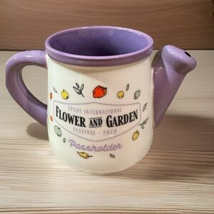 WDW Epcot Flower and Garden Festival Figment Watering Can Mug Passholder 2020